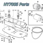 Запчасти привода распашных ворот NICE HY7005