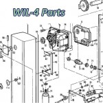 Запчасти автоматического шлагбаума NICE WIL-4