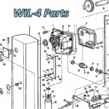 Запчасти автоматического шлагбаума NICE WIL-4