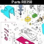 Запчасти привода откатных ворот NICE RBKCE (2024)