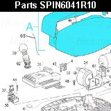 Запчасти привода гаражных ворот NICE SPIN6041R10 (2024)