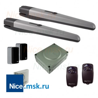 Комплект распашных ворот NICE TO4016PKIT1