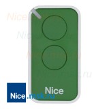 Пульт управления 2-канальный, цвет зеленый NICE INTI2G - 10 шт.