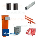 Комплект шлагбаума NICE WIDES4KIT1 для проезда шириной 4 метра