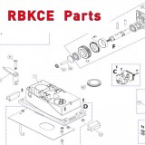 Запчасти привода откатных ворот NICE RBKCE (2020)