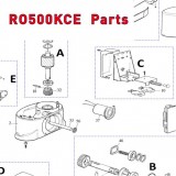 Запчасти привода откатных ворот NICE RO500KCE (2020)