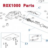 Запчасти привода откатных ворот NICE ROX1000 (2020)