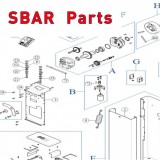 Запчасти автоматического шлагбаума NICE SBAR (2020)