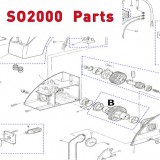 Запчасти привода гаражных ворот NICE SO2000 (2020)