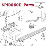 Запчасти привода гаражных ворот NICE SPIDOKCE (2020)