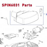 Запчасти привода гаражных ворот NICE SPIN6031 (2020)