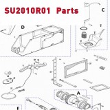 Запчасти привода гаражных ворот NICE SU2010R01 (2020)