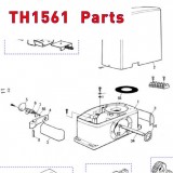 Запчасти привода откатных ворот NICE ТН1561 (2020)