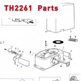 Запчасти привода откатных ворот NICE ТН2261 (2020)