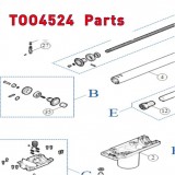 Запчасти привода распашных ворот NICE TOO4524 (2020)