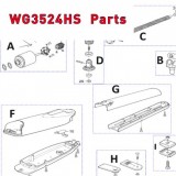 Запчасти привода распашных ворот NICE WG3524HS (2020)