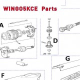 Запчасти привода распашных ворот NICE WINGO5KCE (2020)